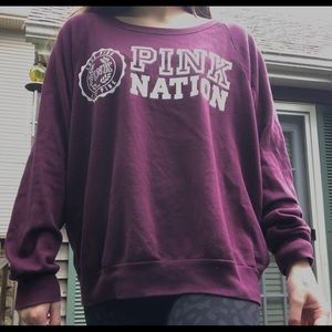 Pink brand comfy sweatshirt